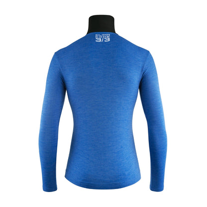 Unterhemd ASSOS ULTRAZ WINTER SKIN P1 Lange Ärmel Blau
