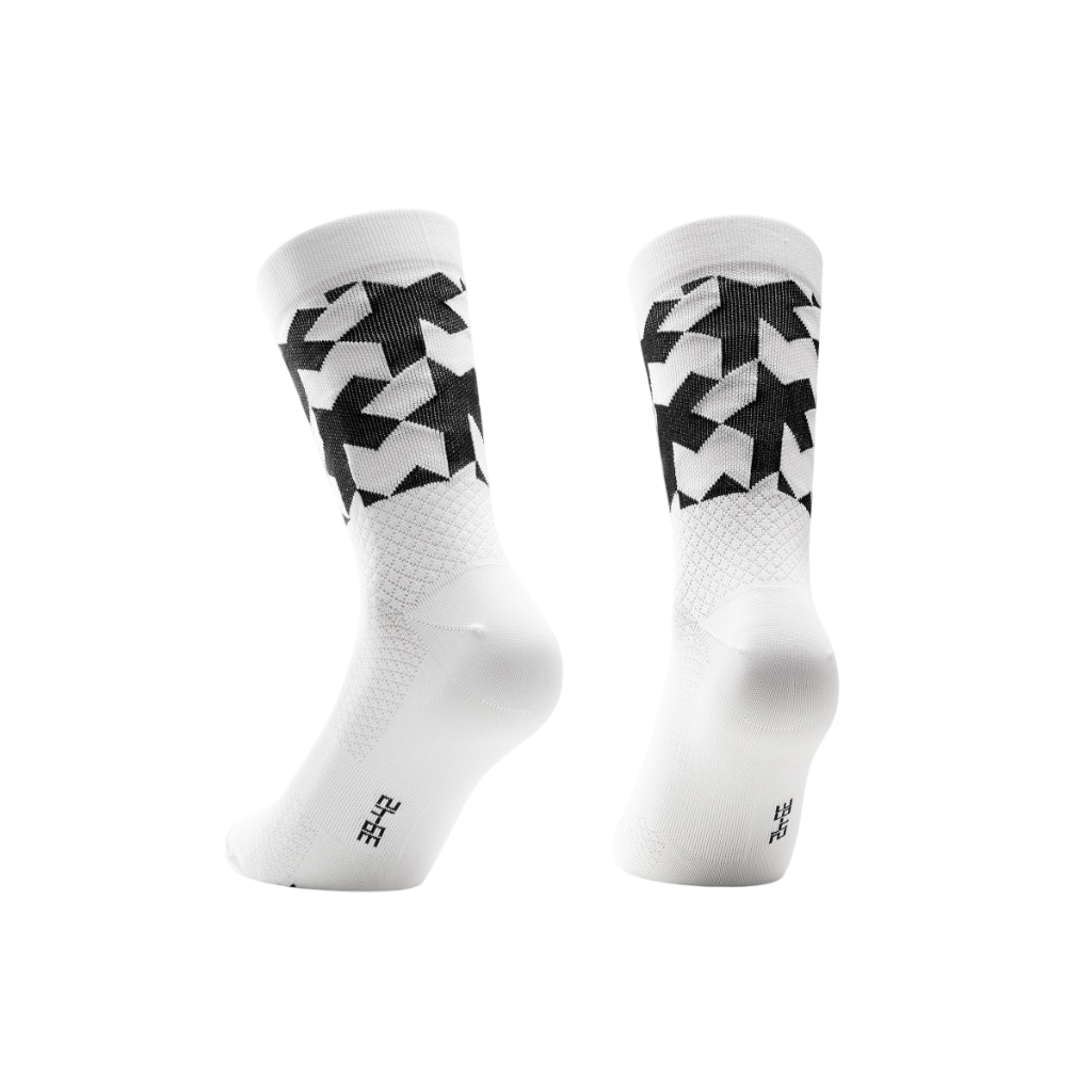 ASSOS MONOGRAM EVO Socken Weiß