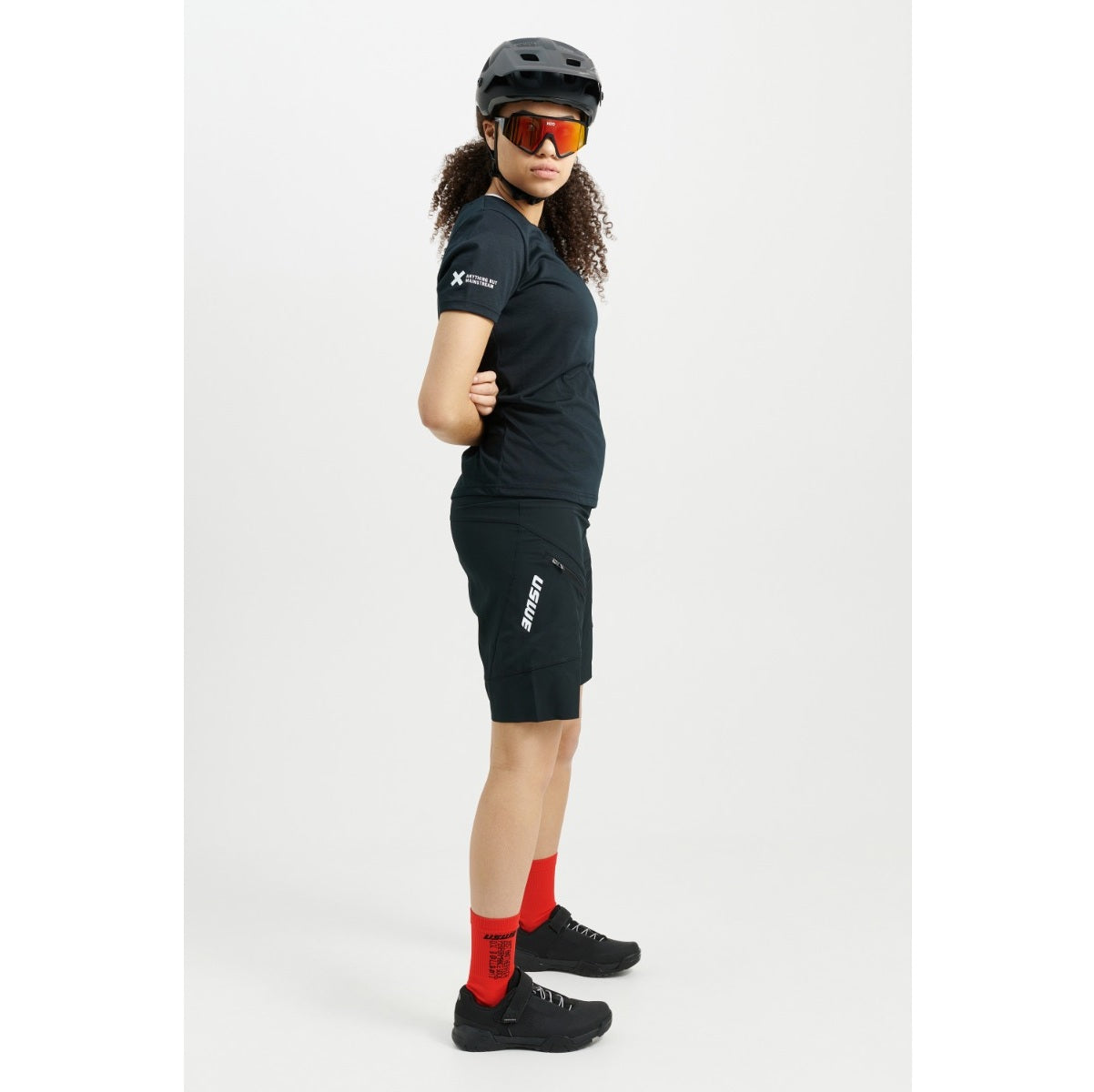 USWE HYBRID MTB Shorts Women Schwarz