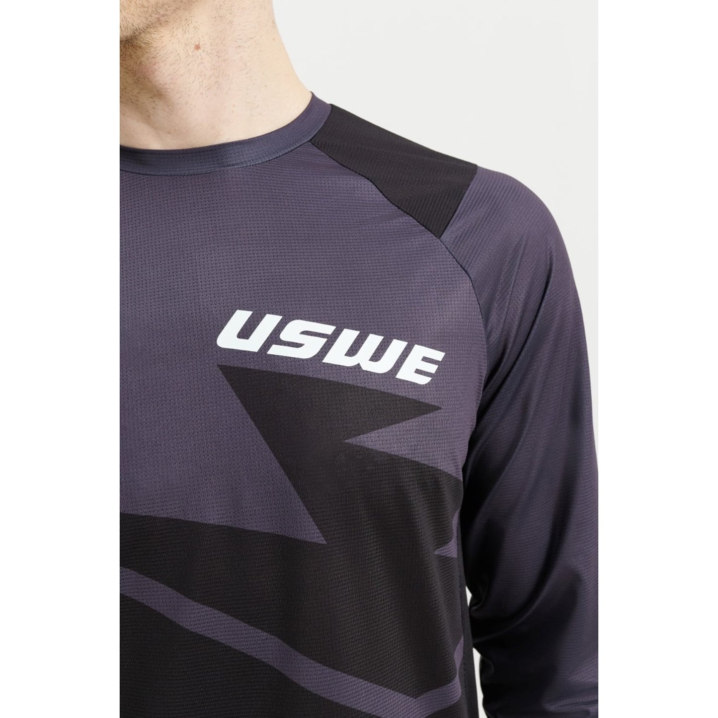 USWE BERG MTB Trikot Langarm Schwarz