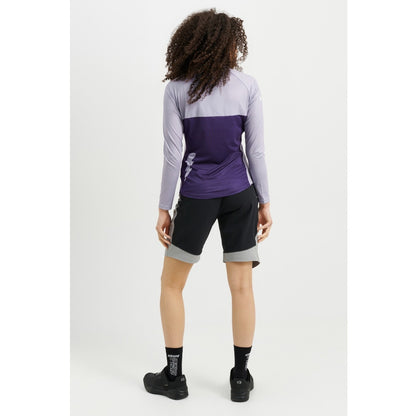 USWE BERG MTB Langarmtrikot Damen Lavendel