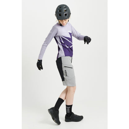 USWE BERG MTB Langarmtrikot Damen Lavendel