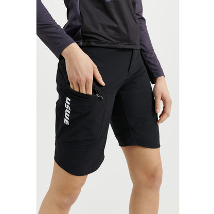 Shorts USWE SKRUBB Damen Schwarz