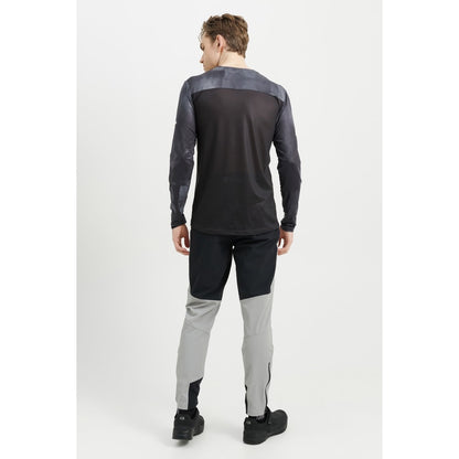 Trikot USWE LUFTIG MTB Langarm Schwarz