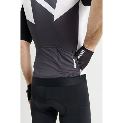 Kurzarm-Trikot USWE SKARP GRAVEL Weiß