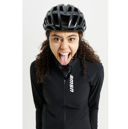 Jacke USWE WIND GRAVEL Damen Schwarz