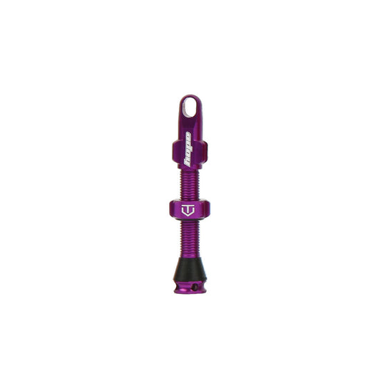 HOPE Tubeless Valve 60mm demontiert Obus Violett