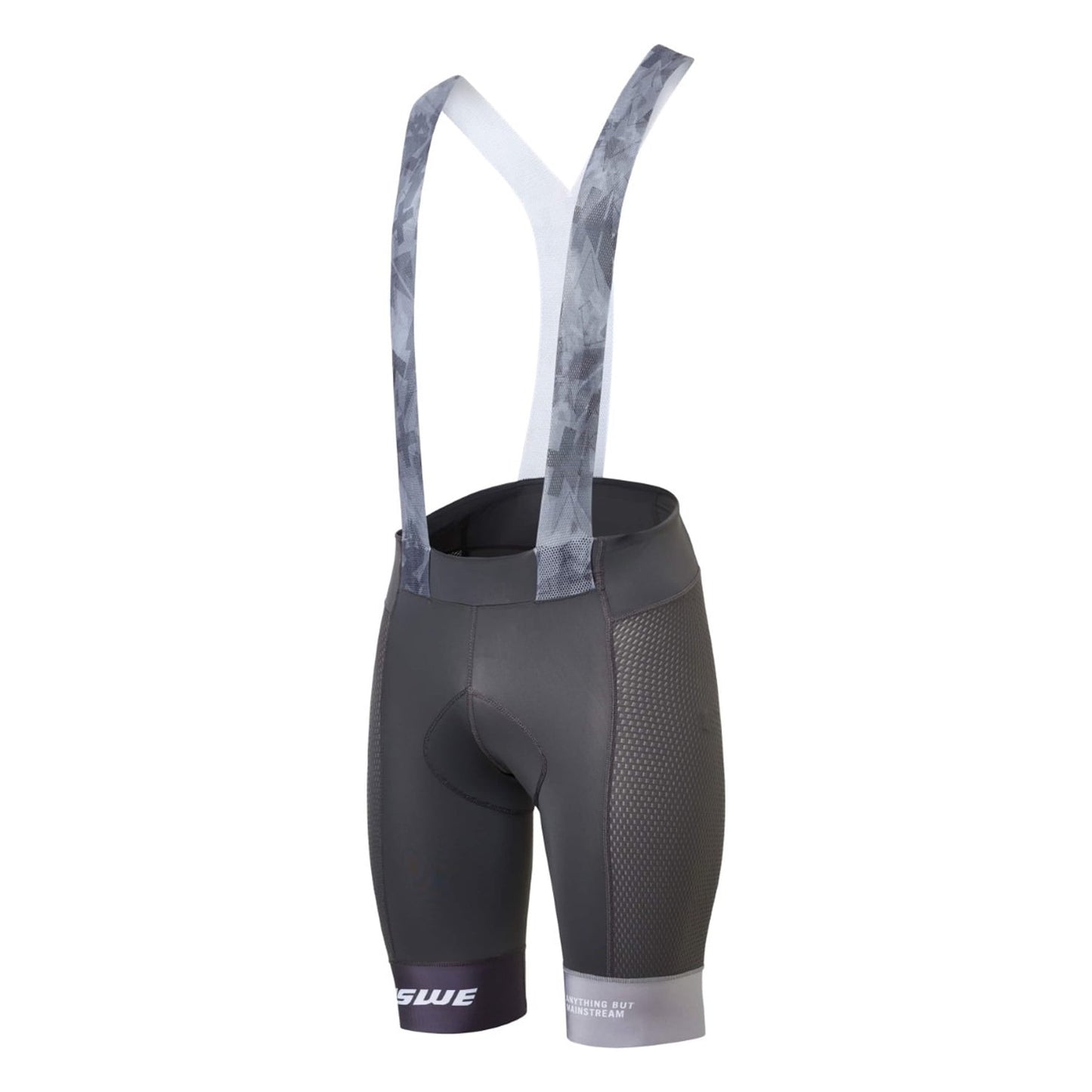 USWE VENT GRAVEL Kurze Trägerhose Schwarz/ Grau
