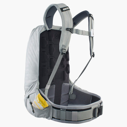 EVOC TRAIL PRO SF 12L Rucksack mit Rückenprotektor Grau – Ansicht 8