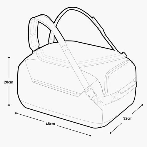 EVOC DUFFLE 40 L Reisetasche, schwarz
