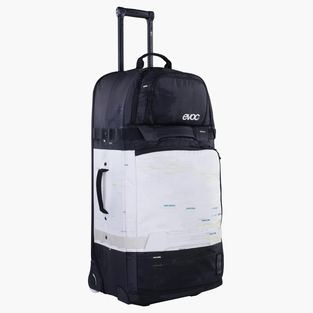 Koffer EVOC WORLD TRAVELLER 125L Schwarz/Weiß