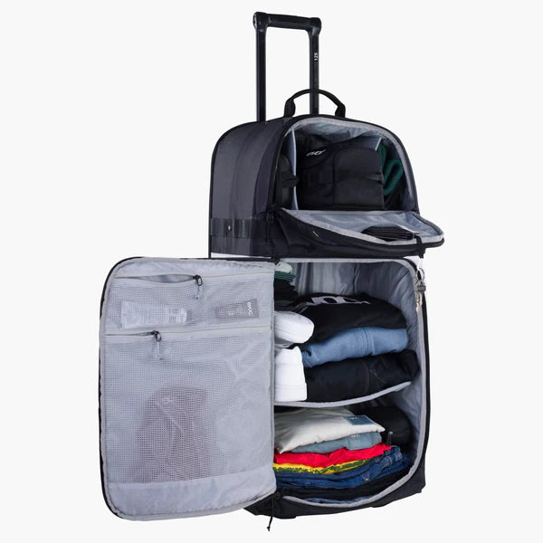 Koffer EVOC WORLD TRAVELLER 125L Schwarz/Weiß