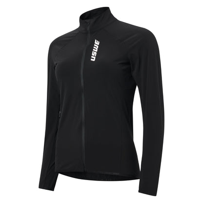 Jacke USWE WIND GRAVEL Damen Schwarz