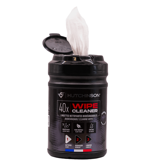 Reinigungstücher HUTCHINSON WIPE CLEANER (40 Stück) + 1 Mikrofaser Cleaner