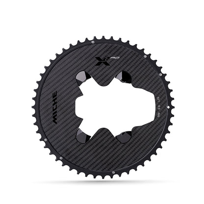 Äußeres Kettenblatt 12-Gang MICHE X2 RD R92 für Shimano R9200 Leistungsmesser