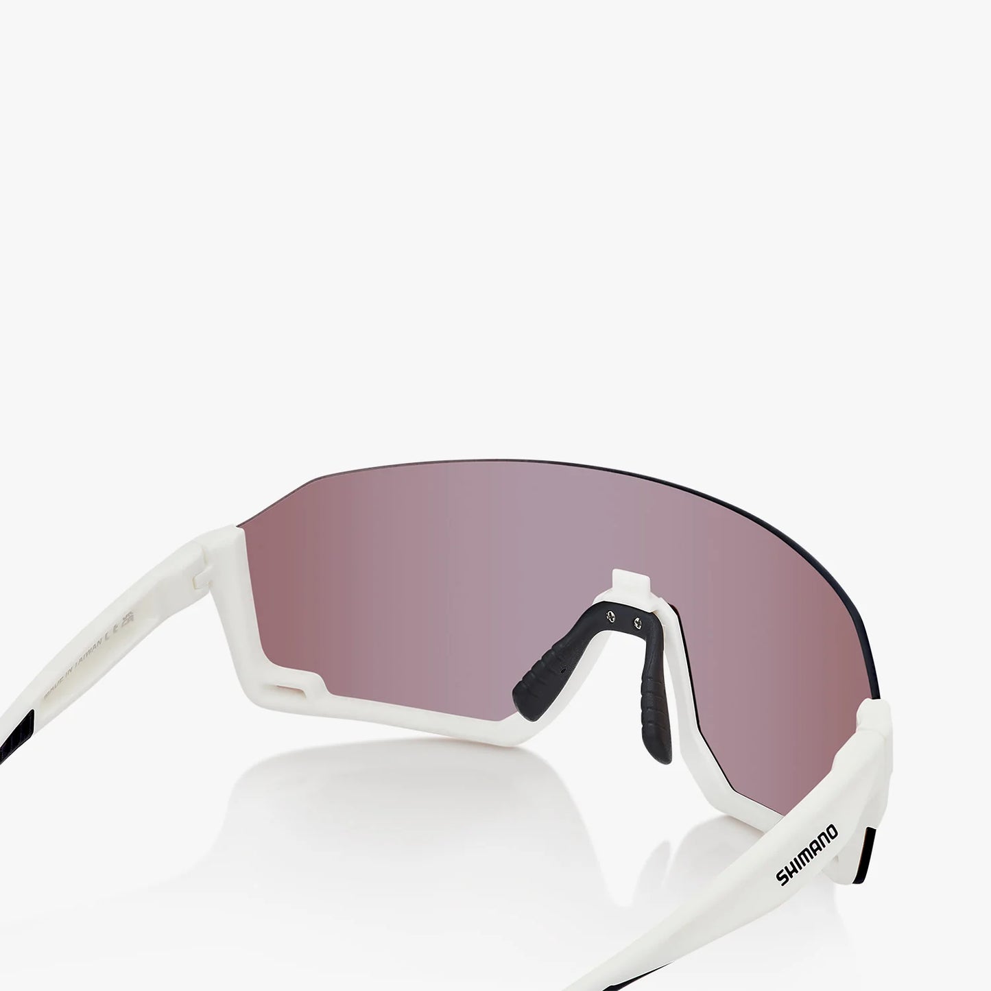 SHIMANO AEROLITE CE-ARLT2 Brille Weiß Ridescape High Contrast Glas