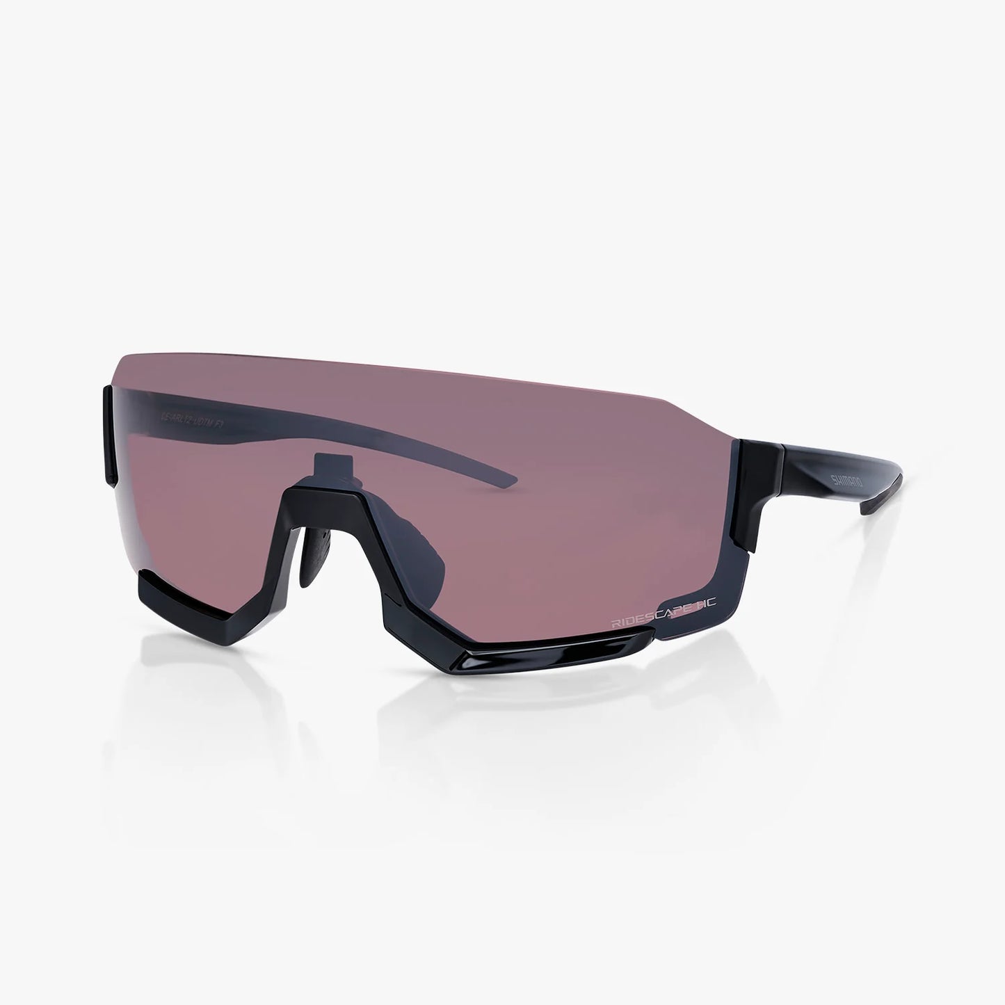 Brille SHIMANO AEROLITE CE-ARLT2 Schwarz Ridescape High Contrast Glas